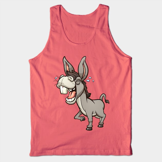 Laughing donkey Tank Top by memoangeles